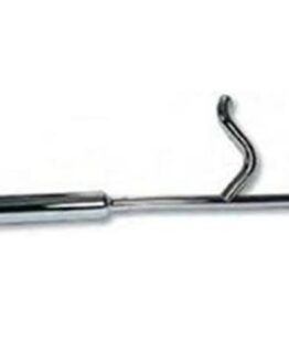 2-1 Chrome Exhaust System No End Cap