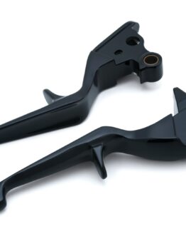 Kuryakyn Black Trigger Lever Set Cable Clutch Fits Harley FLH FLT