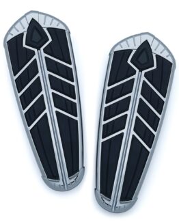Kuryakyn Spear Driver Floorboard Inserts Chrome Fits 14-16 Indian