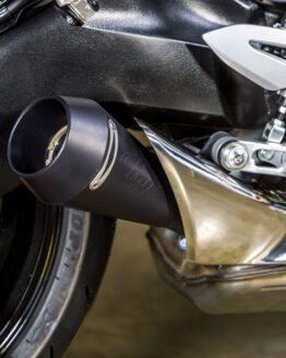 Black GP Slip On Exhaust