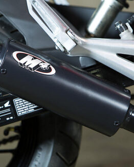 Low Mount Black Ceramic Full Exhaust