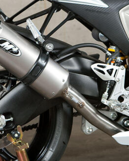 Titanium Full Exhaust W/ Stainless Tubing