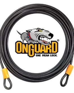 OnGuard Akita 30' Tough Wire Security Cable for Motorcycle ATV Bicycle