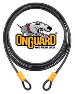 OnGuard Akita 15' Tough Wire Security Cable for Motorcycle/ATV/Bicycle