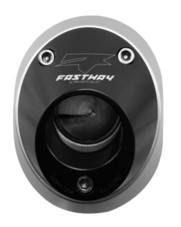 Spark Arrestor Exhaust End Cap - Black