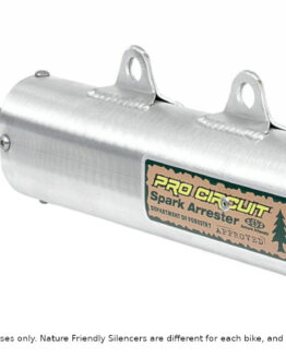 Nature Friendly Slip On Exhaust Silencer w/ Spark Arrestor