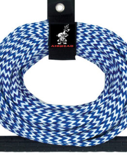 Airhead 1 Section Ski Rope with 12in Handle Blue White