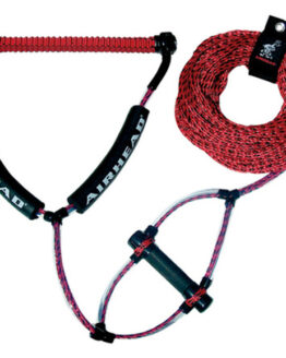 Airhead Phat Grip Wakeboard Rope Trick Handle Red