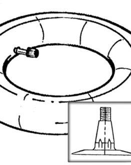 Carlisle Tire Tube 23x8.50/9.50/10.50-12 TR13 Valve