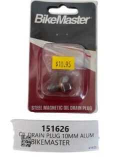 BikeMaster Oil Drain Plug 10mm Aluminum