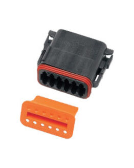 Namz 12 Wire Deutsch Plug Black DP-12B