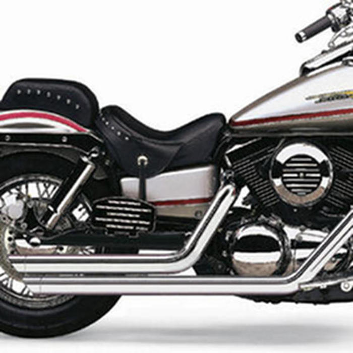 Speedster Slashdown Full Exhaust For 96-08 Kawasaki Vulcan 1500 - Image 4