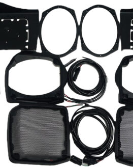 CERWIN VEGA 6x9 Cut-In Lid Kit for 1998-2013 FLH/T Bags