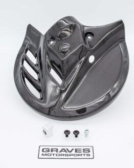 Carbon & Aramid Front Brake Rotor Disc Guard