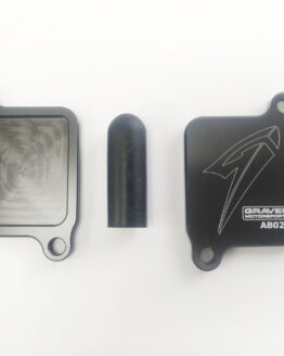 Graves Smog Block Off Plate Aluminum AB025 Fits Gen 2 Hayabusa