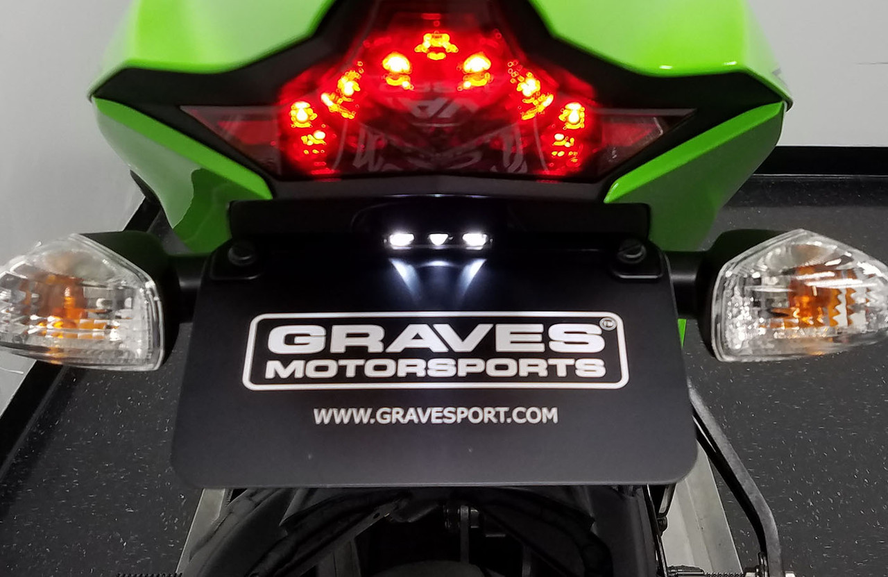 Graves Fender Eliminator Kit Black Fits 21-24 Kawasaki Ninja ZX-10R - Image 4