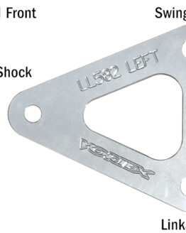 Vortex Lowering Link Kit Silver For 09-16 Suzuki GSX-R1000