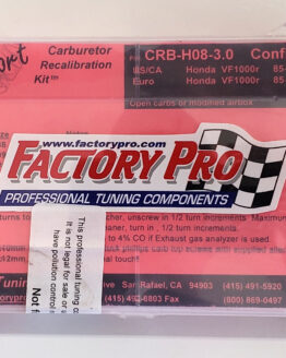 Factory Pro Carburetor Jet Kit 3.0 Fits 1984-1986 Honda VF1000