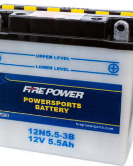 Fire Power 12V Standard Battery 12N5.5-3B Replacement