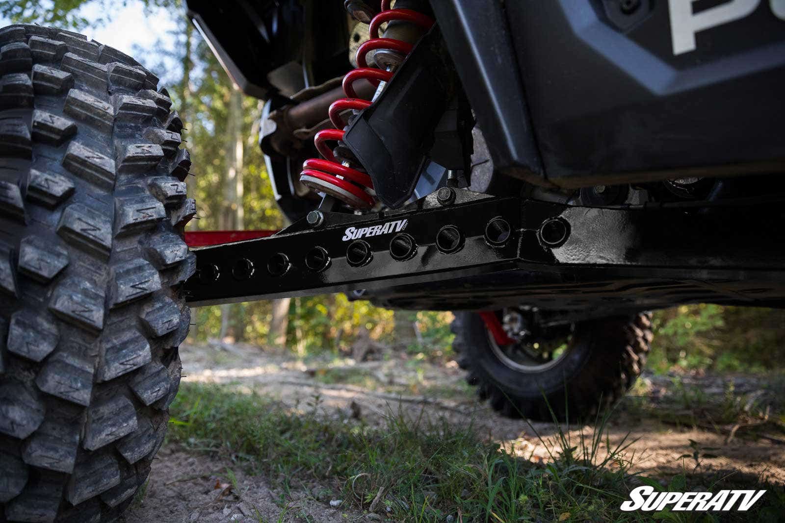 SuperATV Black Trailing Arms Fits Polaris RZR Turbo S - Image 4