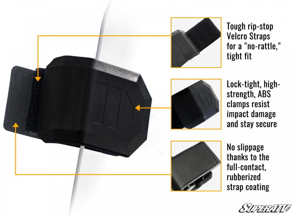 SuperATV Scratch Resistant Full Windshield - Tint For 14-18 RZR XP 1000 - Image 7