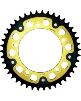 Supersprox Stealth Rear Sprocket 42T Gold For KTM Adventure