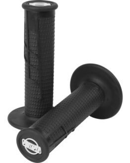ProTaper Clamp-On Half Waffle Grips Black For 7/8in Handlebars