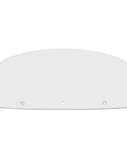 Fixed Windshield 7" Clear