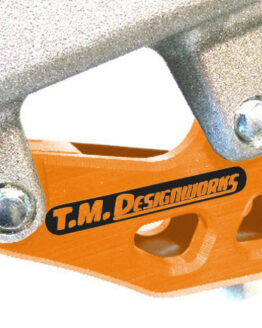 Mini Bike Rear Chain Guard Orange