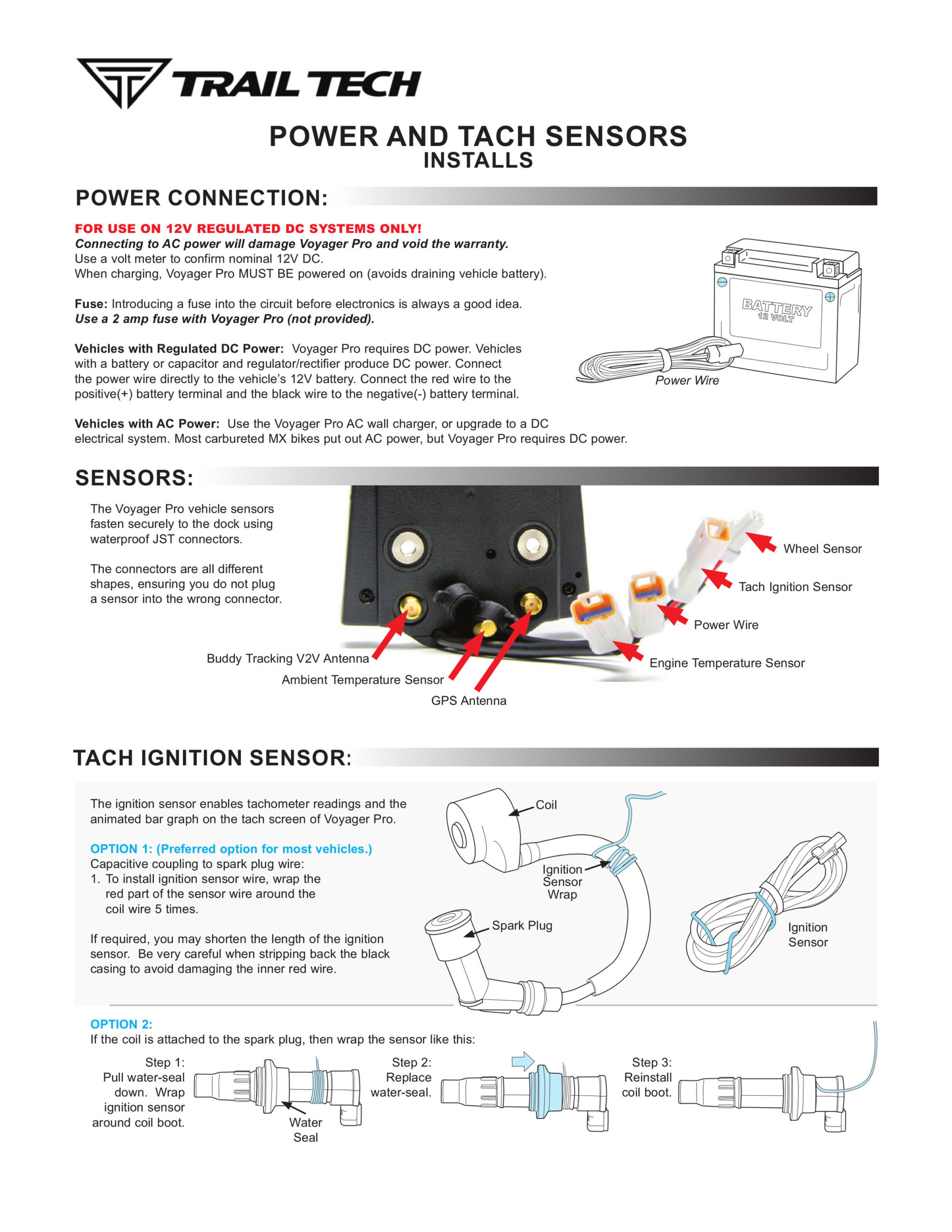 Trail Tech Voyager Pro UTV GPS Kit with ROPS Cage Mount - Image 9