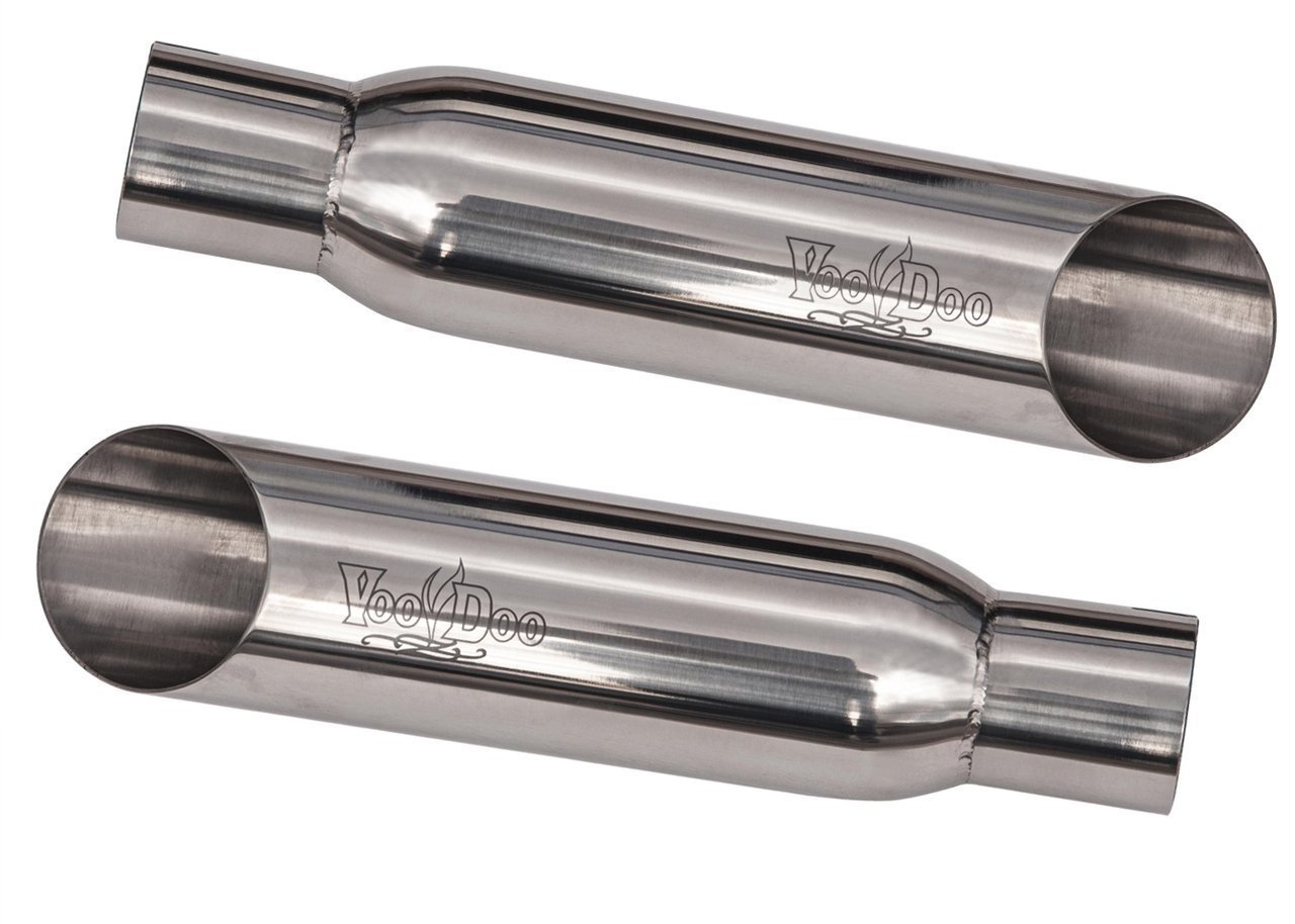 Polished Dual Shorty Slip On Exhaust - Image 5