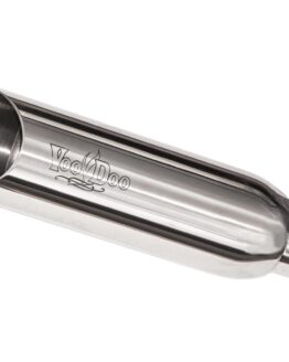 Polished Shorty Slip On Exhaust Muffler