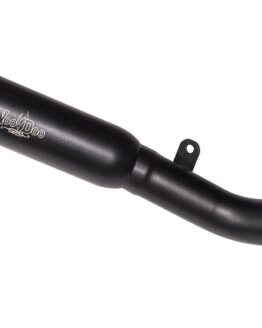 Black Shorty Slip On Exhaust - Single Muffler