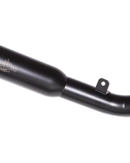 Black Shorty Slip On Exhaust - Single Muffler