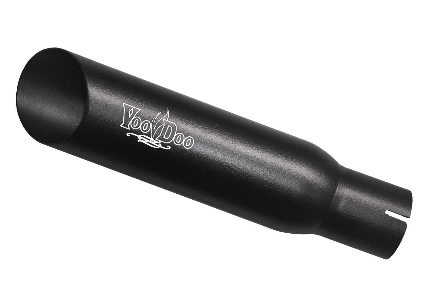 Black Shorty Slip On Exhaust Muffler