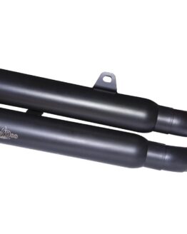 Black Dual Stacked Slip On Exhaust