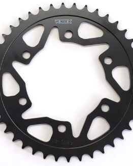 Vortex Steel Rear Sprocket 43T Black 520 Chain Pitch