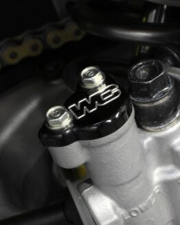 Works Connection Black Rear Brake Reservoir Cap Fits Honda Kawasaki