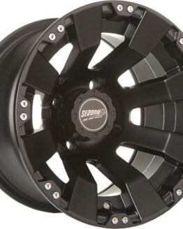 Sedona Spyder 12x7 Black Aluminum Wheel 4/110 5+2