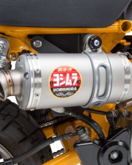 Yoshimura RS3 Stainless Slip-On Exhaust Silver Fits 19-21 Honda Monkey